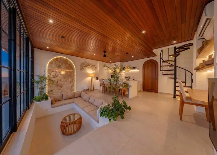 Villa Azura - 4br Sunken Lounge In Pererenan Canggu (Bali)